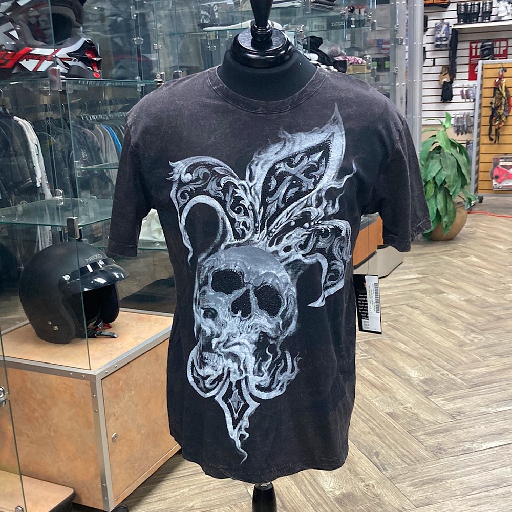 Rebel Spirit Black & Sliver Men’s T-Shirt